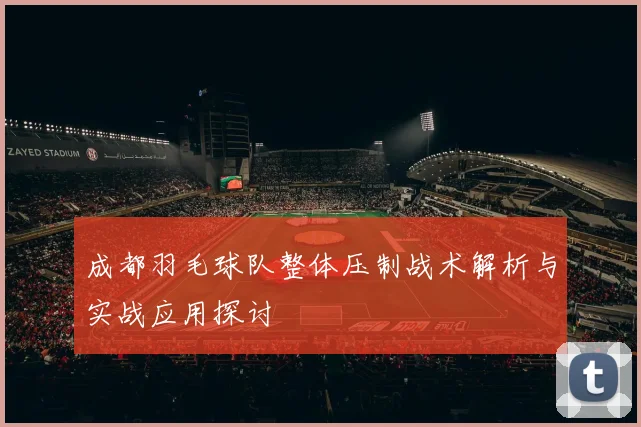 成都羽毛球队整体压制战术解析与实战应用探讨